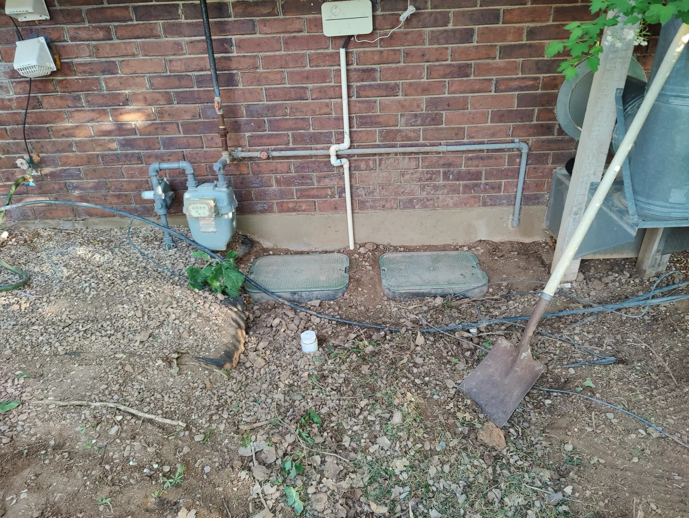 After outdoor project